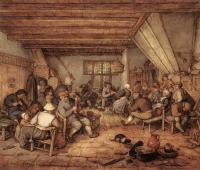 Ostade, Adriaen Jansz van - Feasting Peasants in a Tavern